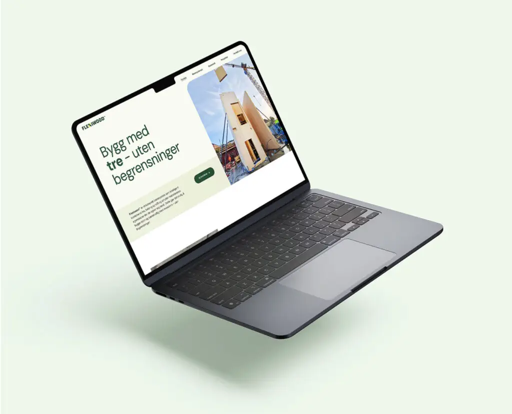 Fasade og profil for industri og logistikk — Flexiwood