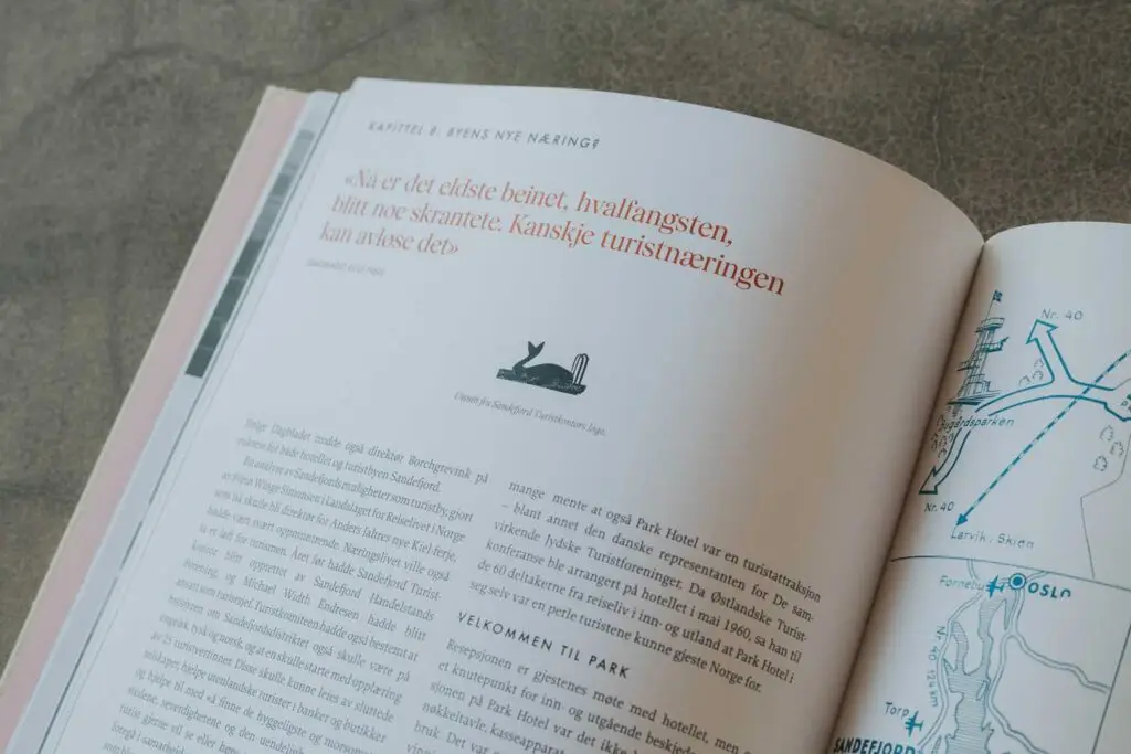 Park Hotel — Merkevarehistorie gjort fysisk — fra bok til romlige flater.