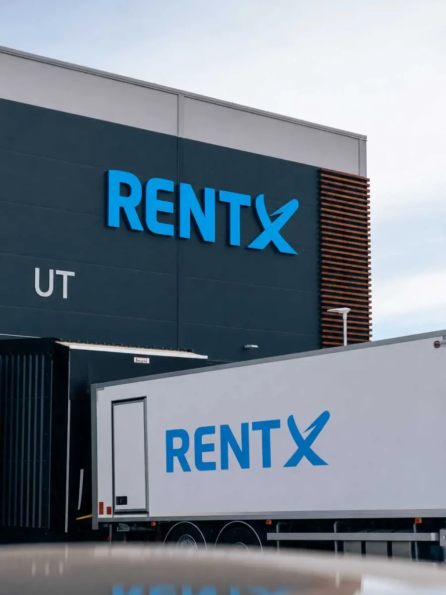 RentX — En tydelig, moderne merkevare for utleie i vekst.